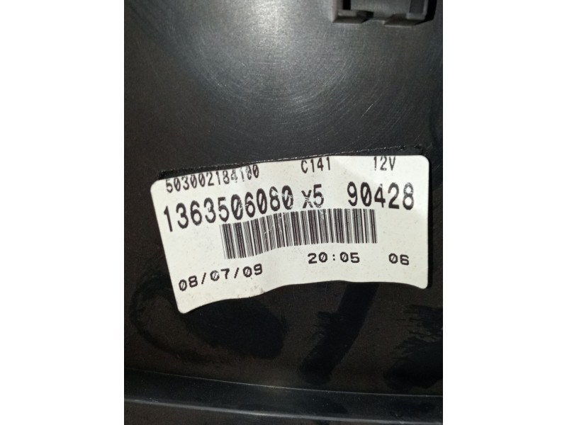 Recambio de cuadro instrumentos para peugeot bipper (aa_) 1.4 hdi referencia OEM IAM 1363506080 503002184100 