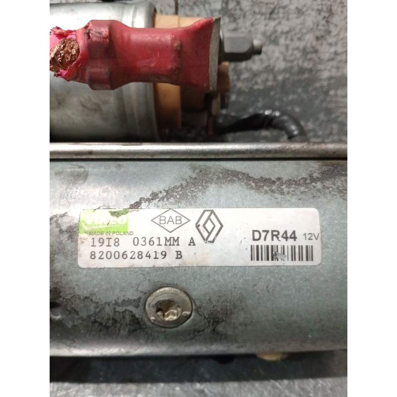 Recambio de motor arranque para renault scénic ii (jm0/1_) 1.9 dci (jm14) referencia OEM IAM 8200628419  