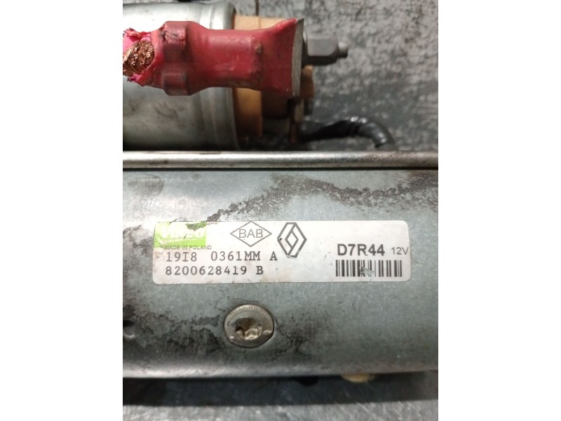 Recambio de motor arranque para renault scénic ii (jm0/1_) 1.9 dci (jm14) referencia OEM IAM 8200628419  