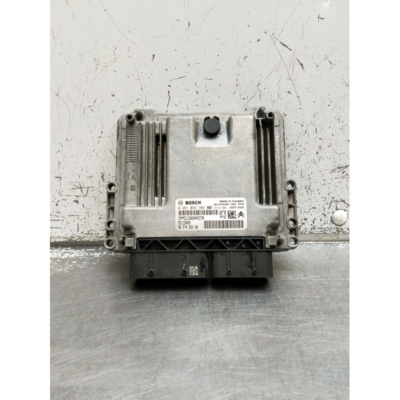 Recambio de centralita motor uce para peugeot 308 sw ii (lc_, lj_, lr_, lx_, l4_) 1.5 bluehdi 130 referencia OEM IAM 0281034708 