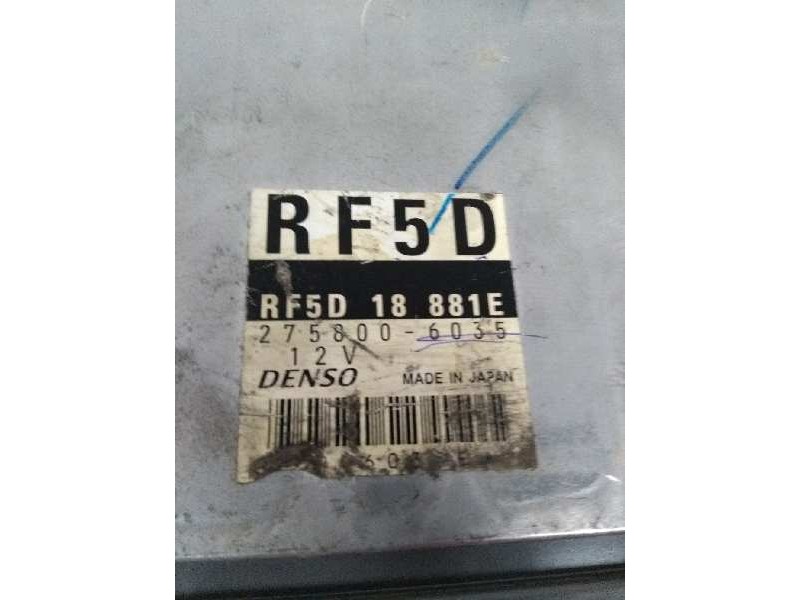 Recambio de centralita motor uce para mazda 6 berlina (gg) 2.0 diesel cat referencia OEM IAM RF5D18881E 2758006035 
