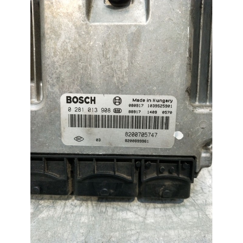 Recambio de centralita motor uce para renault scénic ii (jm0/1_) 1.9 dci (jm14) referencia OEM IAM 0281013908 8200705747 8200899