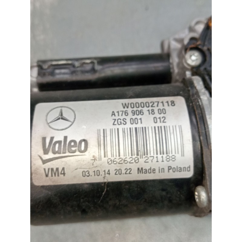 Recambio de motor limpia delantero para mercedes-benz clase a (w176) a 180 cdi blueefficiency (176.012) referencia OEM IAM A1769