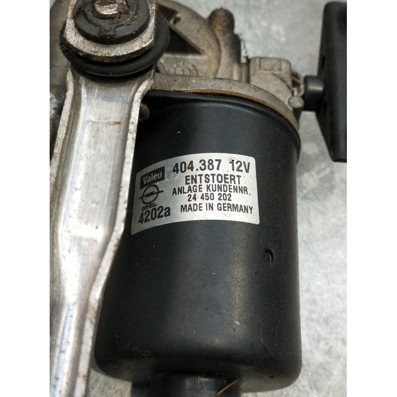 Recambio de motor limpia delantero para opel astra g hatchback (t98) 1.8 16v (f08, f48) referencia OEM IAM 404387 24450202 