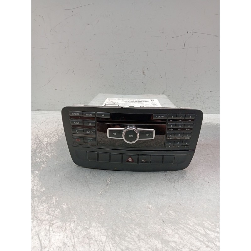Recambio de sistema audio / radio cd para mercedes-benz clase a (w176) a 180 cdi blueefficiency (176.012) referencia OEM IAM A24