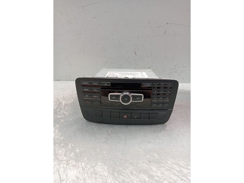Recambio de sistema audio / radio cd para mercedes-benz clase a (w176) a 180 cdi blueefficiency (176.012) referencia OEM IAM A24