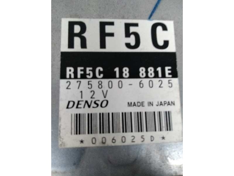 Recambio de centralita motor uce para mazda 6 berlina (gg) 2.0 diesel cat referencia OEM IAM RF5C18881E 2758006025 