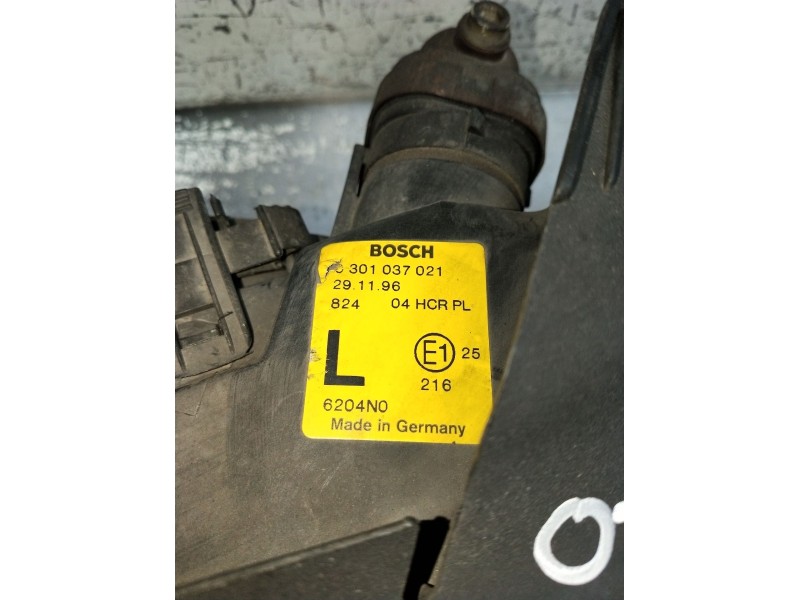 Recambio de faro izquierdo para peugeot 406 (8b) 1.9 td referencia OEM IAM 0301037021  