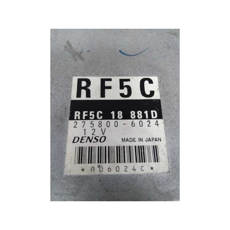 Recambio de centralita motor uce para mazda 6 berlina (gg) 2.0 diesel cat referencia OEM IAM RF5C18881D 2758006024 