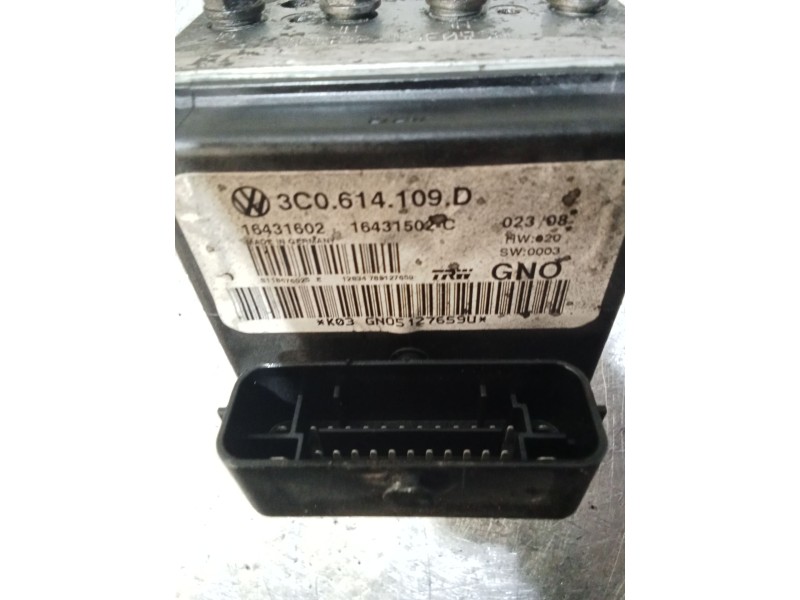 Recambio de abs para volkswagen passat b6 (3c2) 2.0 tdi 16v referencia OEM IAM 3C0614109 16431602 16431502C Y41442483 