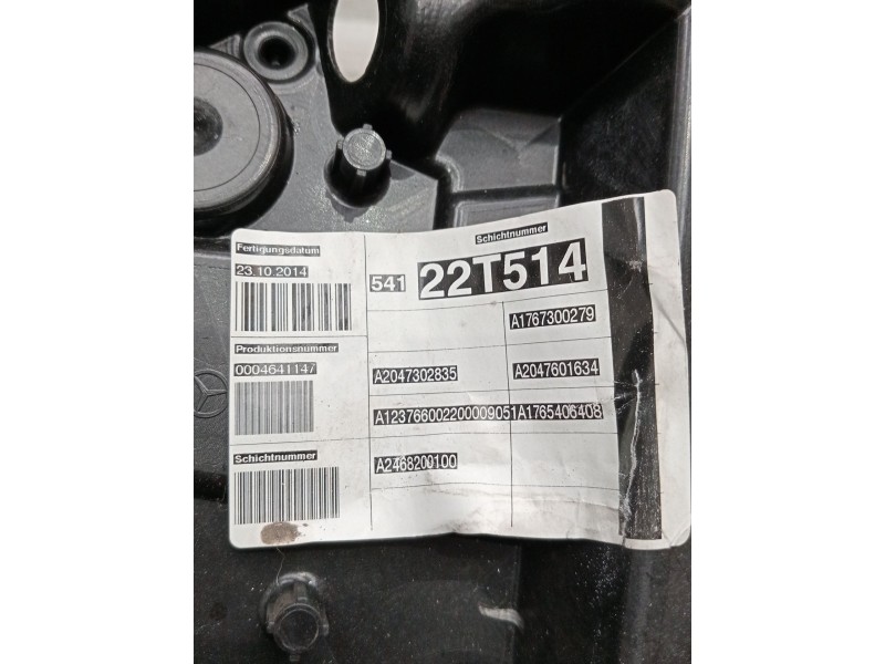 Recambio de elevalunas trasero derecho para mercedes-benz clase a (w176) a 180 cdi blueefficiency (176.012) referencia OEM IAM 5