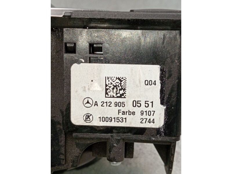 Recambio de mando luces para mercedes-benz clase a (w176) a 180 cdi blueefficiency (176.012) referencia OEM IAM A2129050551 1009