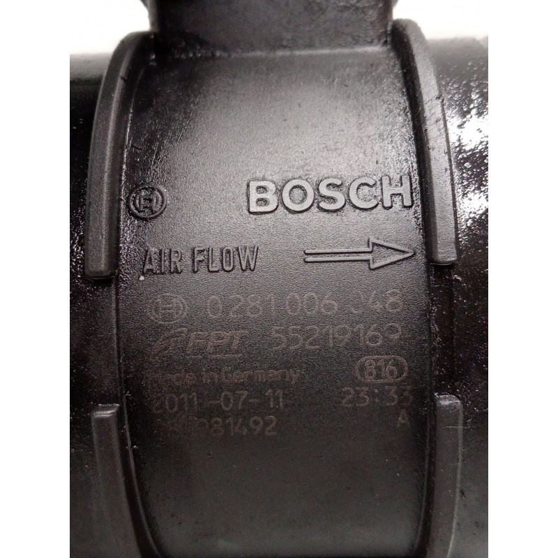 Recambio de caudalimetro para iveco daily v furgoneta 29s13, 29l13, 35c13, 35s13, 40c13, 40s13 referencia OEM IAM 0281006048 552