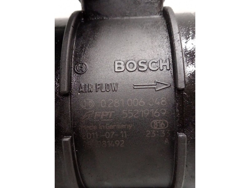 Recambio de caudalimetro para iveco daily v furgoneta 29s13, 29l13, 35c13, 35s13, 40c13, 40s13 referencia OEM IAM 0281006048 552