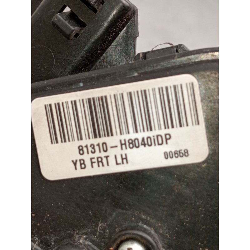 Recambio de motor cierre centralizado delantero izquierdo para kia stonic (yb) 1.0 t-gdi referencia OEM IAM 81310H8040 5P 