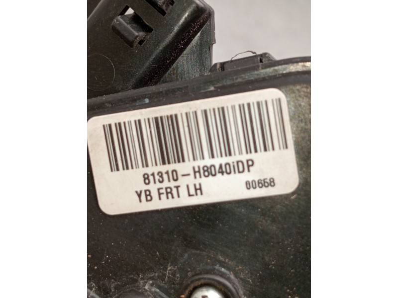 Recambio de motor cierre centralizado delantero izquierdo para kia stonic (yb) 1.0 t-gdi referencia OEM IAM 81310H8040 5P 