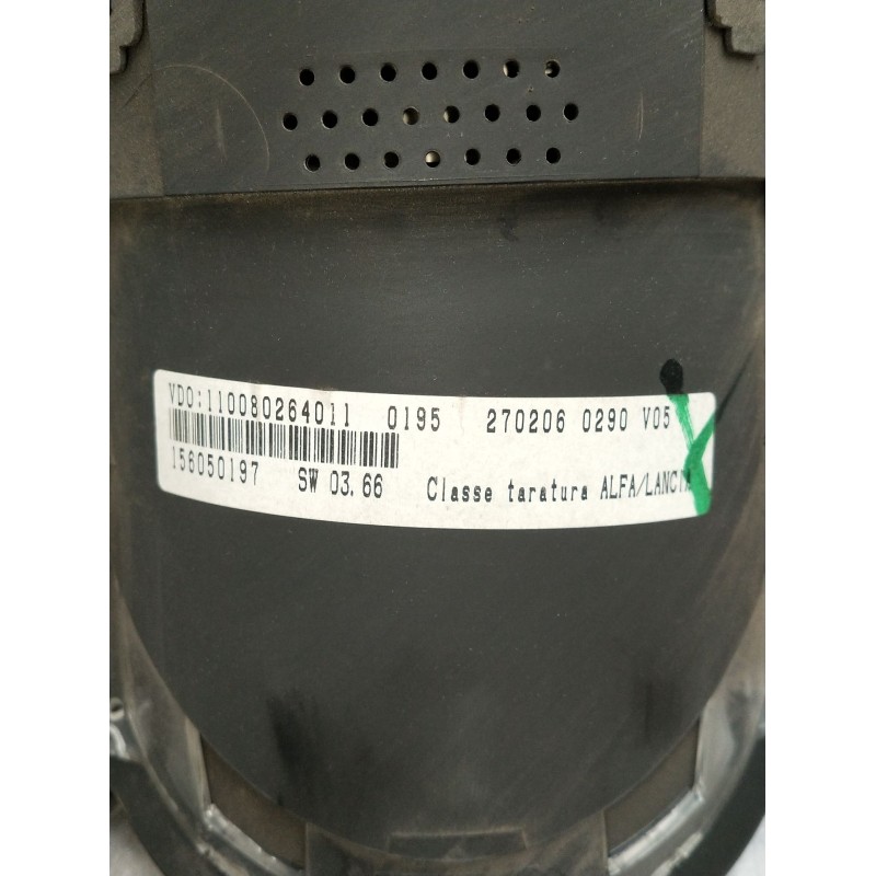 Recambio de cuadro instrumentos para alfa romeo gt (937_) 1.9 jtd (937cxn1b) referencia OEM IAM 110080264011 156050197 270206029