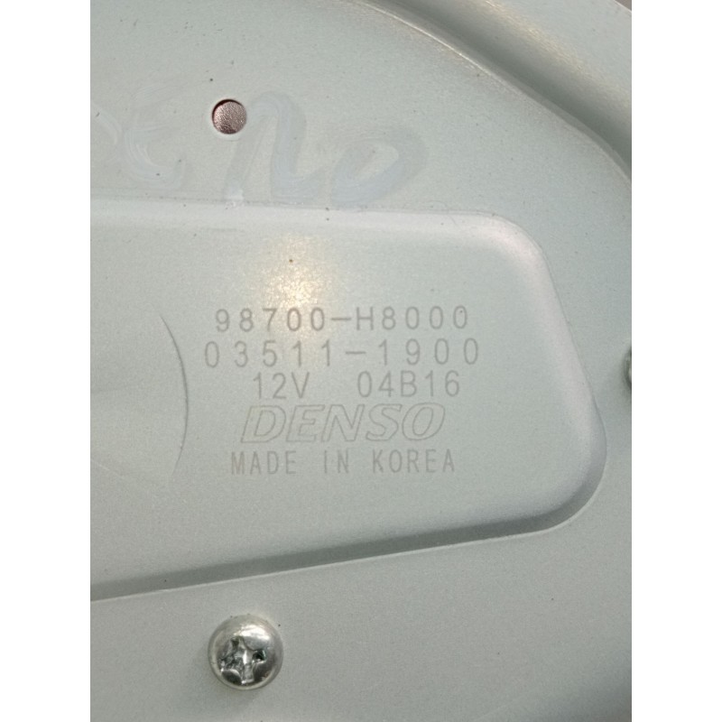 Recambio de motor limpia trasero para kia stonic (yb) 1.0 t-gdi referencia OEM IAM 98700H8000 035111900 