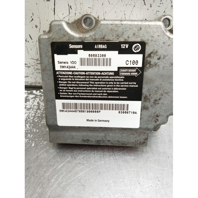 Recambio de centralita airbag para alfa romeo gt (937_) 1.9 jtd (937cxn1b) referencia OEM IAM 5WK43444 60683300 03060710A