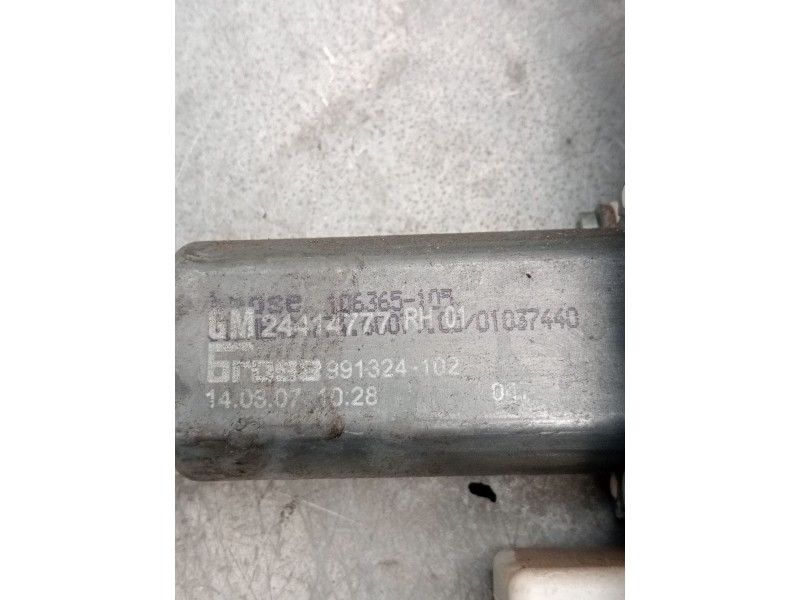 Recambio de elevalunas trasero derecho para opel vectra c gts (z02) 1.8 (f68) referencia OEM IAM 24414777 4p 991324102