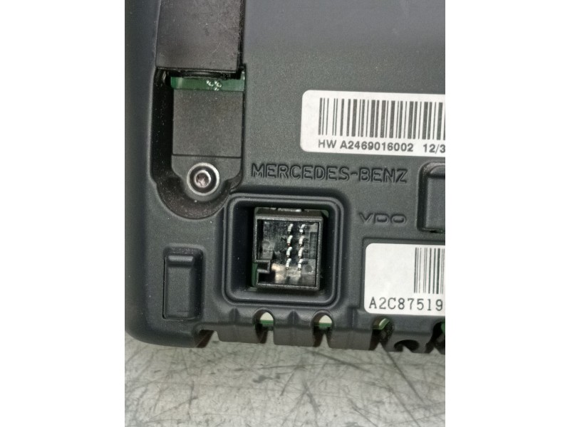 Recambio de pantalla multifuncion para mercedes-benz clase a (w176) a 180 cdi blueefficiency (176.012) referencia OEM IAM A24690