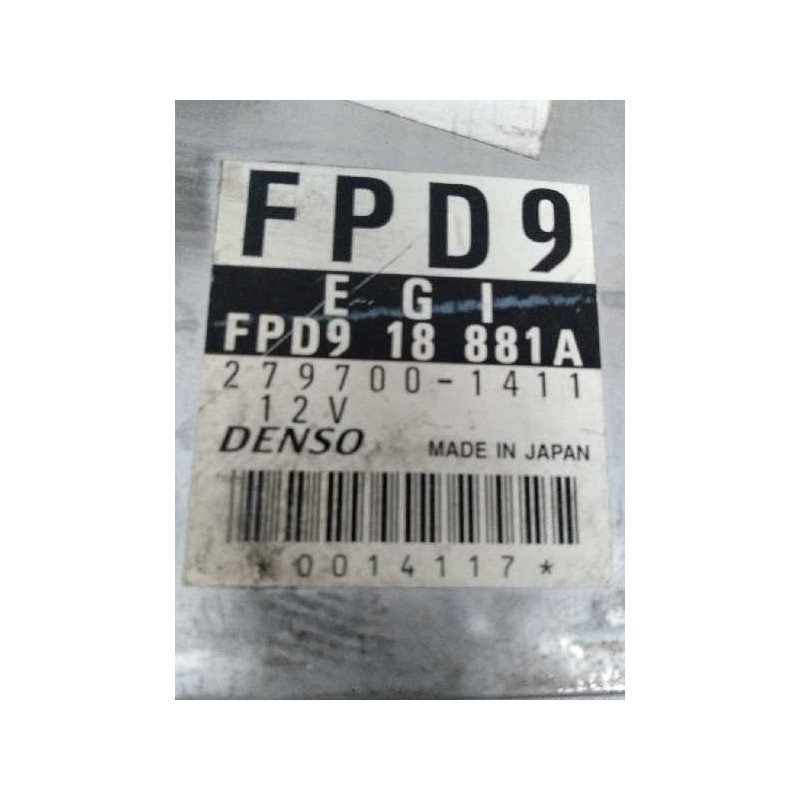 Recambio de centralita motor uce para mazda premacy (cp) 1.9 16v cat referencia OEM IAM FPD918881A 2797001411 