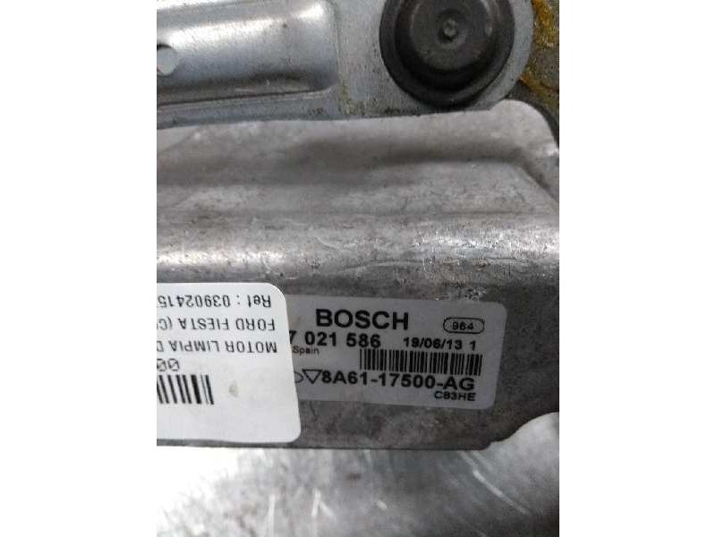 Recambio de motor limpia delantero para ford fiesta (ccn) sync edition referencia OEM IAM 0390241574 8A6117B571AB 3397021586 8A6