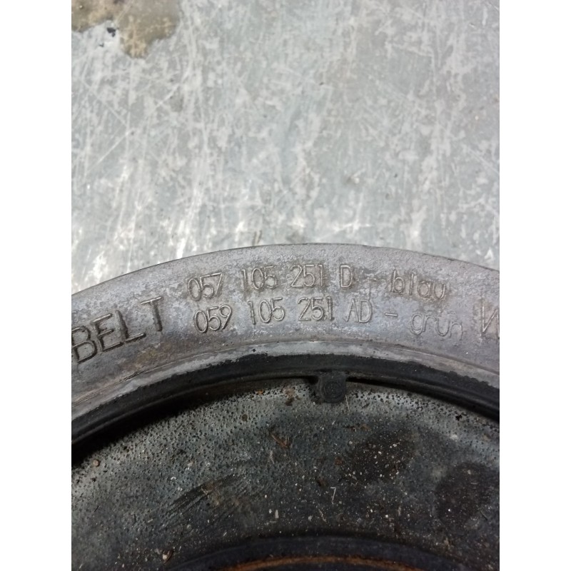 Recambio de polea cigueñal para audi a6 allroad c6 (4fh) 2.7 tdi quattro referencia OEM IAM 057105251D 059105251AD 