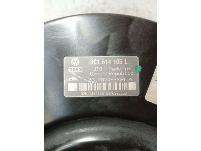 Recambio de servofreno para volkswagen passat b6 (3c2) 2.0 tdi 16v referencia OEM IAM 3C1614105L 03787433014 
