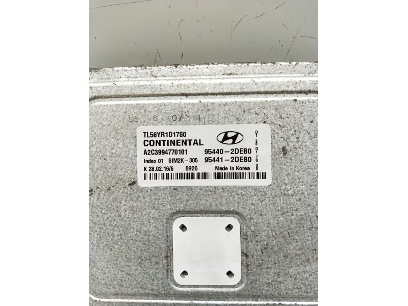 Recambio de centralita motor uce para hyundai tucson (tl, tle) 1.7 crdi referencia OEM IAM 954402DEB0 A2C3994770101 TL56YR1D17S0