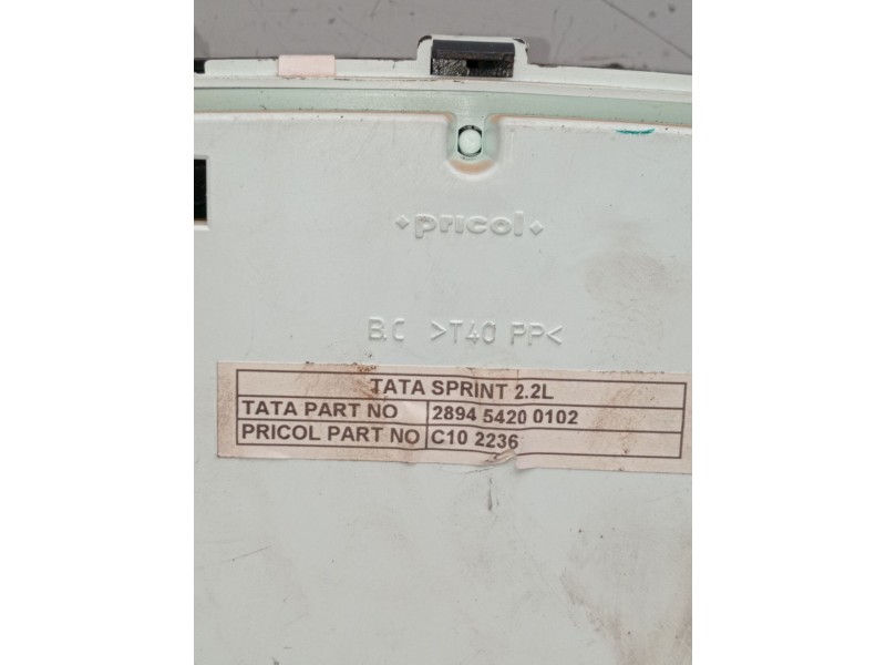 Recambio de cuadro instrumentos para tata xenon pick-up 2.2 dicor 4x4 referencia OEM IAM 289454200102 C102236 