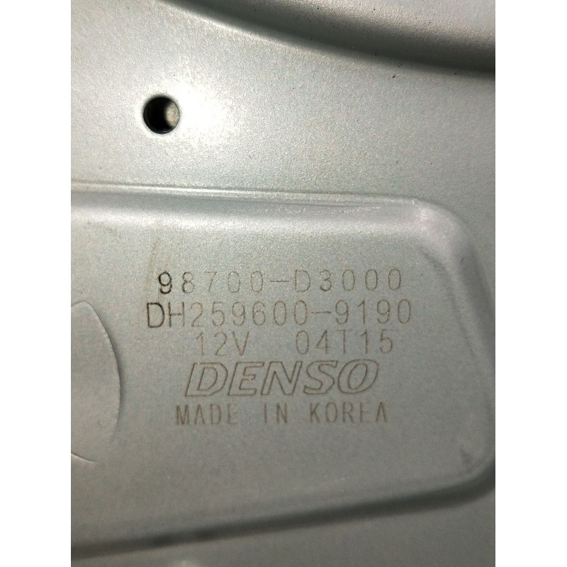 Recambio de motor limpia trasero para hyundai tucson (tl, tle) 1.7 crdi referencia OEM IAM 98700D3000 DH2596009190 