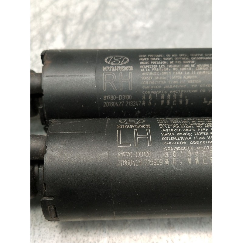 Recambio de amortiguadores maletero / porton para hyundai tucson (tl, tle) 1.7 crdi referencia OEM IAM 81770D3100 81780D3100 201