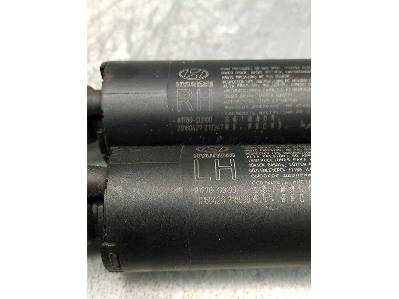 Recambio de amortiguadores maletero / porton para hyundai tucson (tl, tle) 1.7 crdi referencia OEM IAM 81770D3100 81780D3100 201