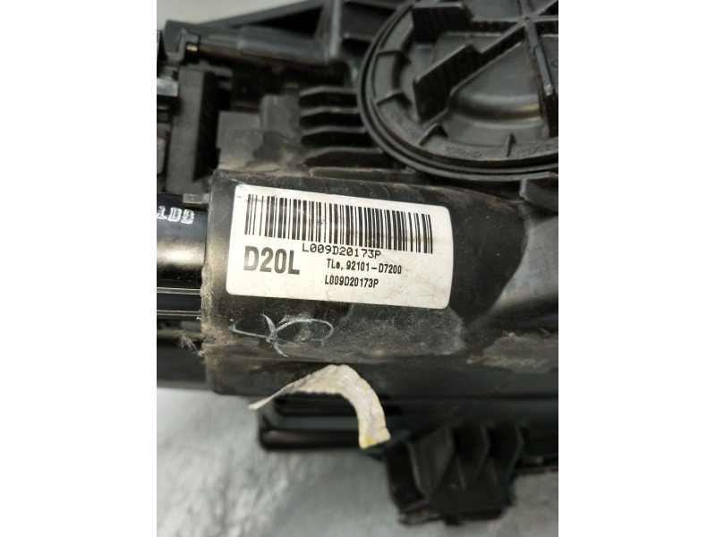 Recambio de faro izquierdo para hyundai tucson (tl, tle) 1.7 crdi referencia OEM IAM 92101D7200 L009D20173P 92101D7XXX