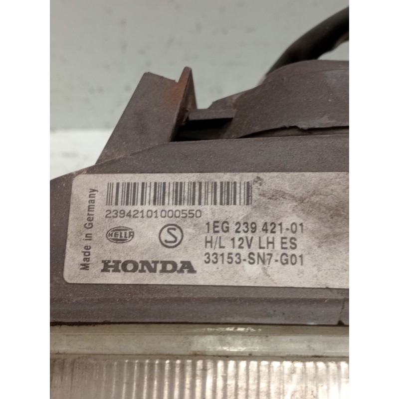 Recambio de faro izquierdo para honda accord v (cc, cd) 2.0 i (cd4) referencia OEM IAM 1EG23942101 33153SN7G01 