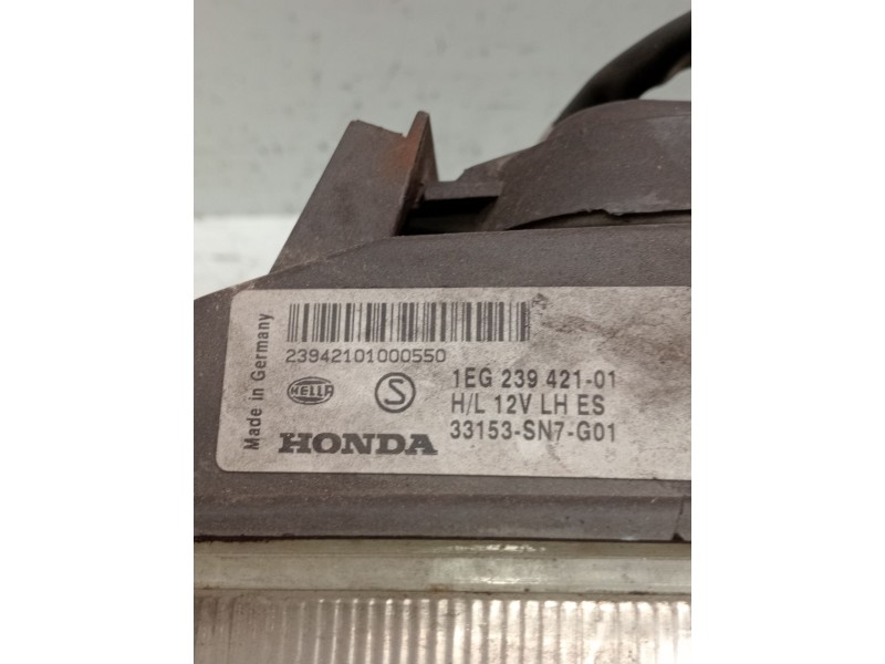 Recambio de faro izquierdo para honda accord v (cc, cd) 2.0 i (cd4) referencia OEM IAM 1EG23942101 33153SN7G01 
