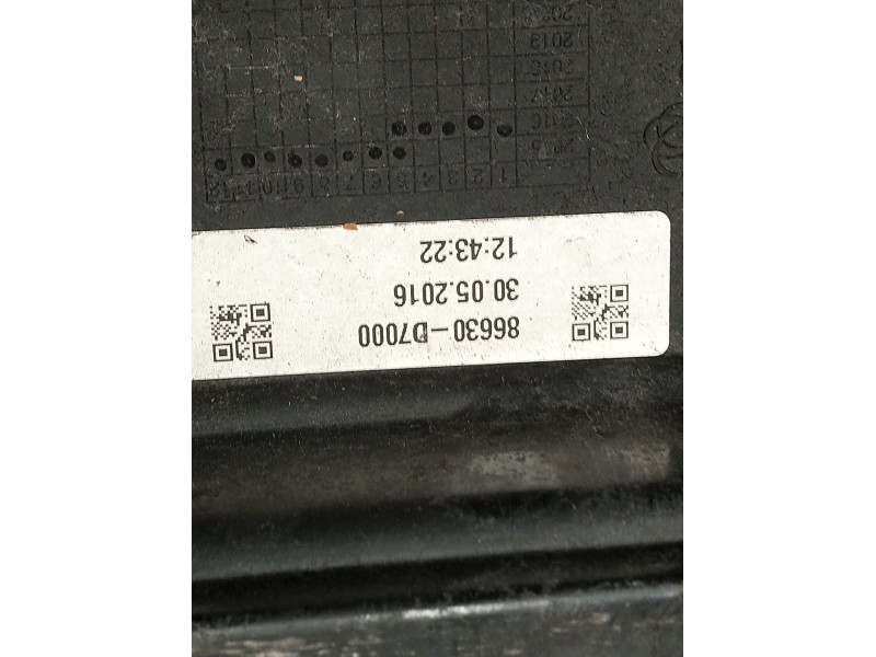 Recambio de refuerzo paragolpes trasero para hyundai tucson (tl, tle) 1.7 crdi referencia OEM IAM 86630D7000  