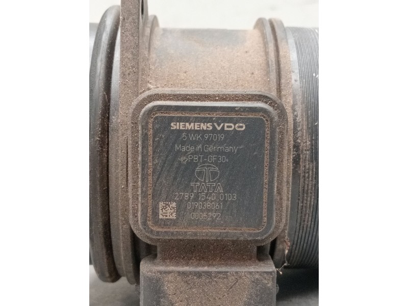 Recambio de caudalimetro para tata xenon pick-up 2.2 dicor 4x4 referencia OEM IAM 5WK97019 278915400103 019038061