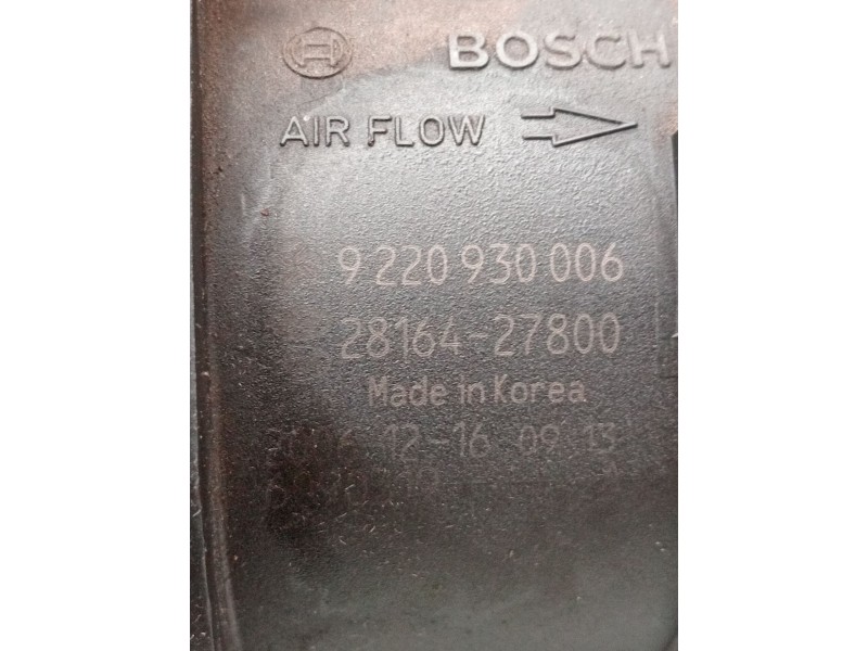 Recambio de caudalimetro para kia sportage ii (je_, km_) 2.0 crdi referencia OEM IAM 9220930006 2816427800 