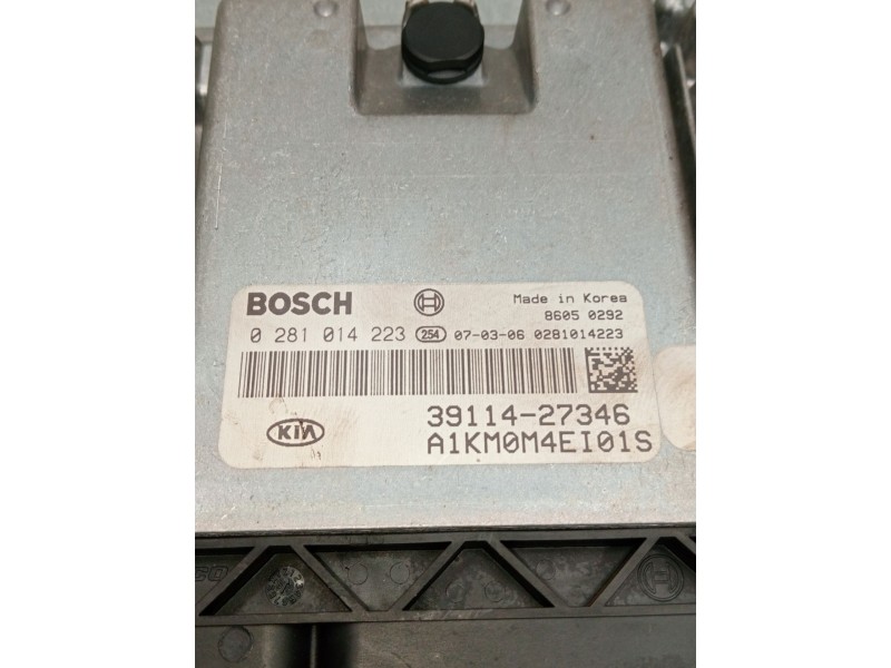 Recambio de centralita motor uce para kia sportage ii (je_, km_) 2.0 crdi referencia OEM IAM 0281014223 3911427346 A1KM0M4EI01S