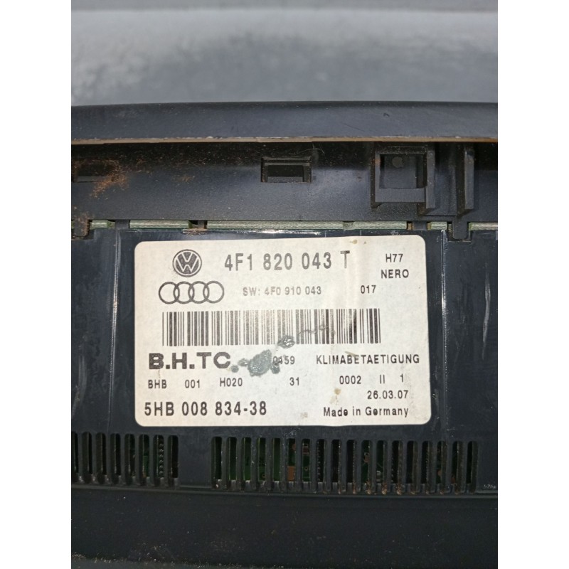 Recambio de mando calefaccion / aire acondicionado para audi a6 allroad c6 (4fh) 2.7 tdi quattro referencia OEM IAM 4F1820043T 5