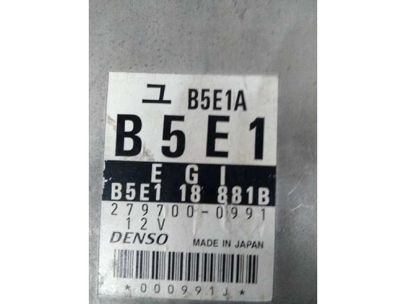 Recambio de centralita motor uce para mazda demio (dw) 1.5 cat referencia OEM IAM B5E118881B 2797000991 
