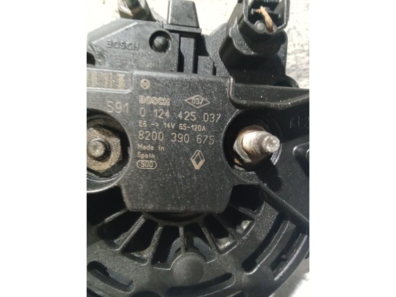 Recambio de alternador para renault clio iii (br0/1, cr0/1) 1.5 dci (br0h, cr0h, cr1s, br1s) referencia OEM IAM 0124425037 82003