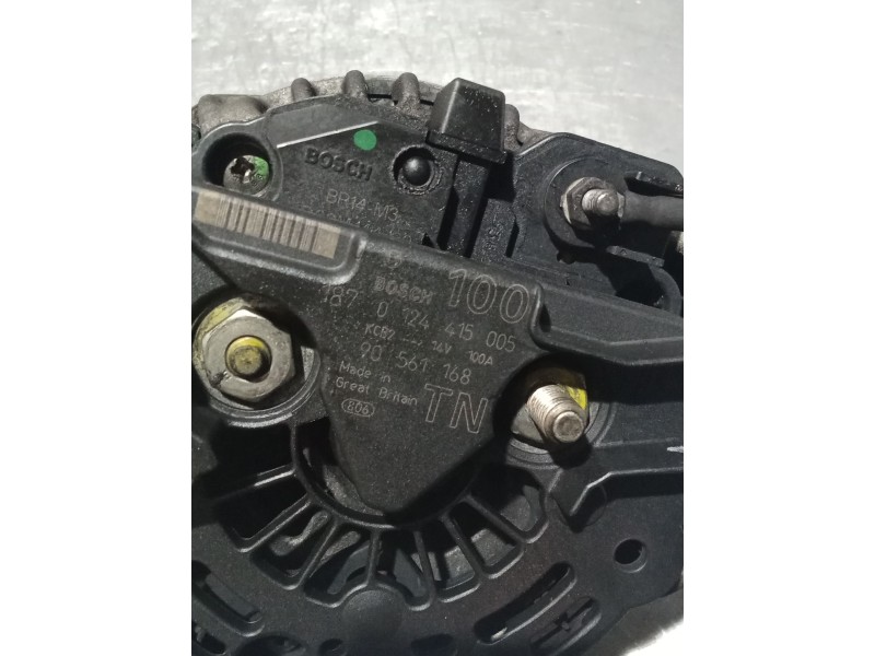 Recambio de alternador para opel zafira a monospace (t98) 2.0 dti 16v (f75) referencia OEM IAM 1870124415005 90561168 BOSCH