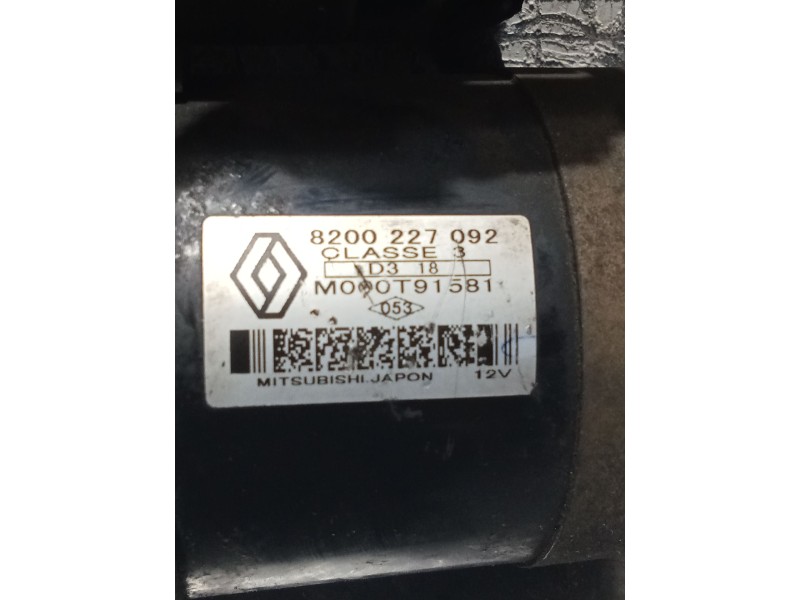 Recambio de motor arranque para nissan micra iii (k12) 1.5 dci referencia OEM IAM 8200227092  