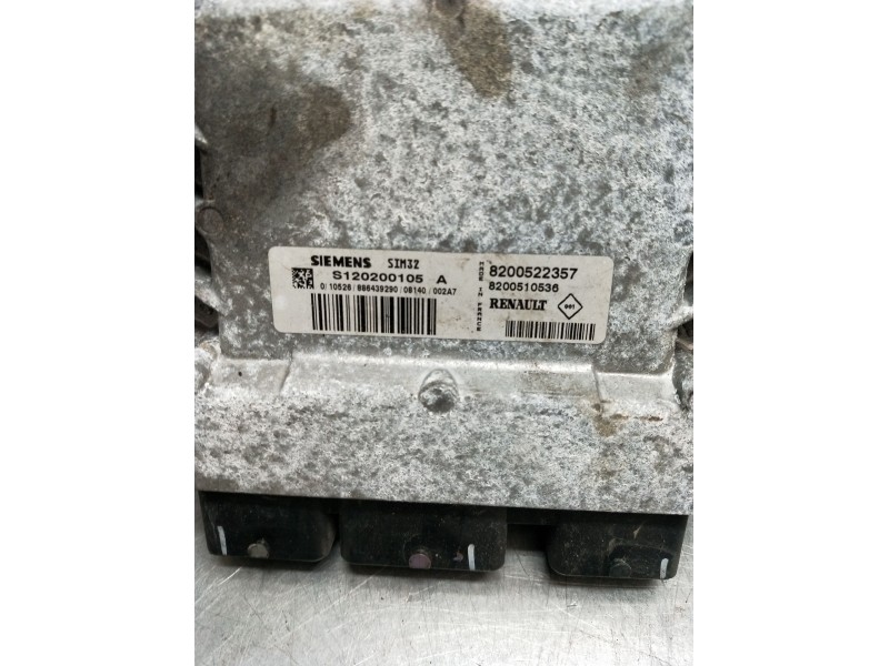 Recambio de centralita motor uce para renault clio iii exception referencia OEM IAM 8200522357 8200510536 S120200105A
