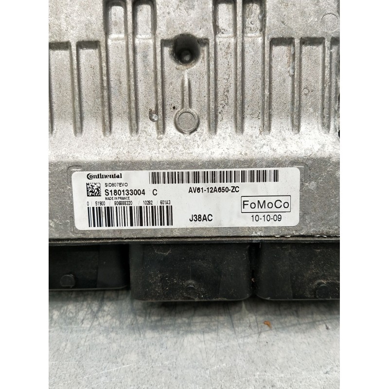 Recambio de centralita motor uce para ford c-max ii (dxa/cb7, dxa/ceu) 1.6 tdci referencia OEM IAM AV6112A650ZC S180133004C SID8