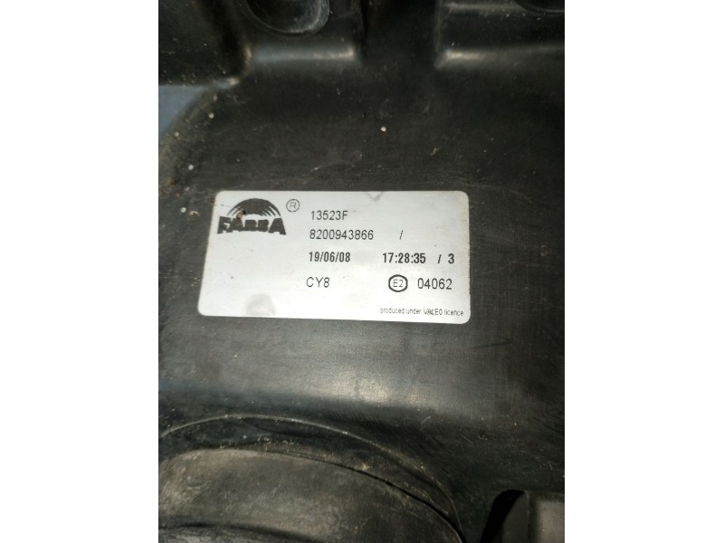 Recambio de faro izquierdo para renault clio iii exception referencia OEM IAM 8200943866  