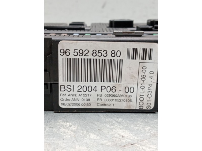 Recambio de caja reles / fusibles para peugeot 207/207+ (wa_, wc_) 1.6 hdi referencia OEM IAM 9659285380  